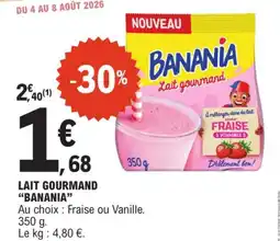 E.Leclerc Banania - lait gourmand offre