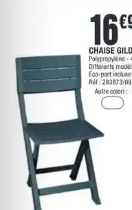 La Foir'Fouille Chaise gildo offre