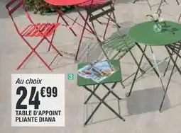 La Foir'Fouille Table d'appoint pliante diana offre