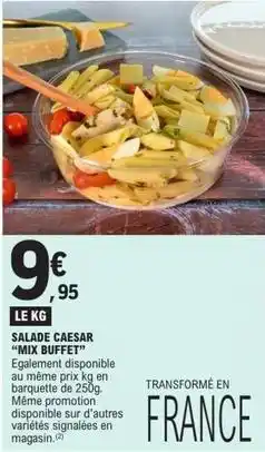 E.Leclerc Mix - salade caesar offre