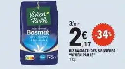 E.Leclerc Riz basmati des 5 rivières offre