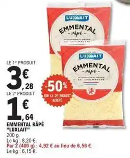 E.Leclerc Emmental rape offre