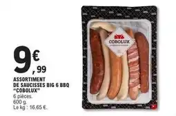 E.Leclerc Assortiment de saucisses big 6 bbq offre
