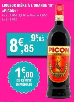 E.Leclerc Picon - liqueur bière à l'orange 18° offre