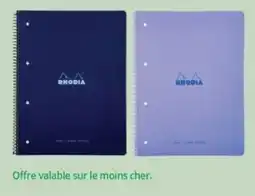 Auchan RHODIA Cahier offre
