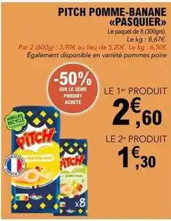 E.Leclerc Pasquier - pitch pomme-banane offre