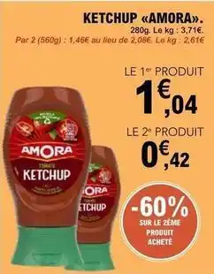 E.Leclerc Amora - ketchup offre