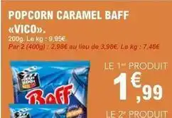 E.Leclerc Vico - popcorn caramel baff offre