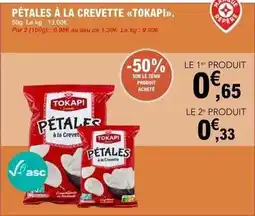 E.Leclerc Tokapi - pétales à la crevette offre
