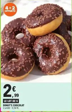 E.Leclerc Donut's chocolat offre