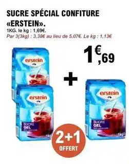 E.Leclerc Erstein - sucre spécial confiture offre