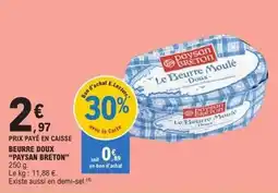E.Leclerc Paysan breton - beurre doux offre