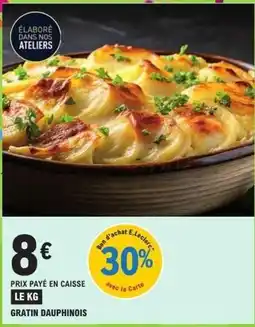 E.Leclerc E.leclerc - gratin dauphinois offre
