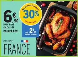 E.Leclerc E.leclerc - poulet rôti offre