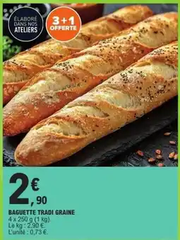 E.Leclerc Baguette tradi graine offre
