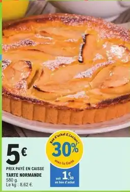 E.Leclerc E.leclerc - tarte normande offre