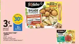 E.Leclerc Sodebo - salade poulet pane offre