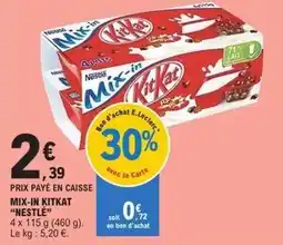 E.Leclerc Nestlé - mix-in kitkat offre