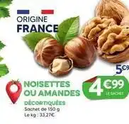 E.Leclerc Noisettes ou amandes offre