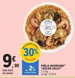 E.Leclerc E.leclerc - paella valenciana offre