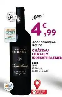 E.Leclerc Château - aoc bergerac rouge offre