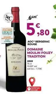 E.Leclerc Aoc - aoc bergerac rouge offre