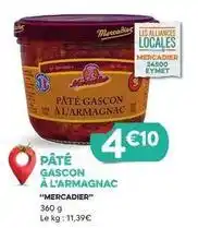 E.Leclerc Mercadier - pâté gascon à l'armagnac offre