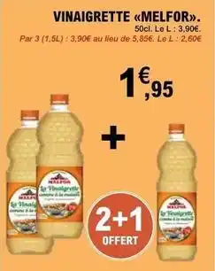 E.Leclerc Melfor - vinaigrette offre