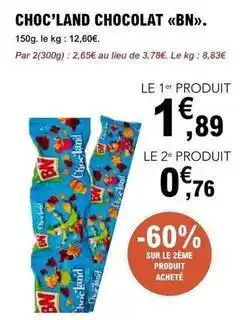 E.Leclerc Na! - choc'land chocolat offre