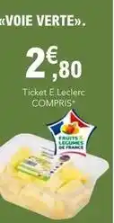 E.Leclerc Voie verte - tricket e.leclerc offre