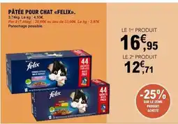 E.Leclerc Felix - pâtée pour chat offre