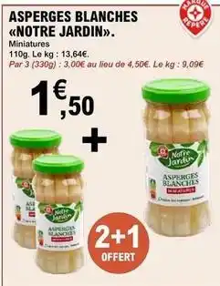E.Leclerc Asperges blanches offre