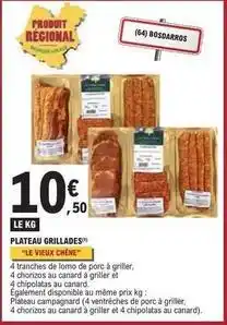 E.Leclerc Canard - plateau grillades offre