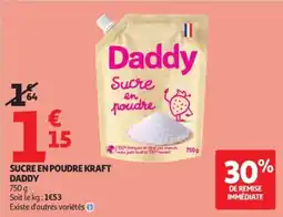 Auchan Daddy Sucre en poudre offre