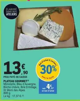 E.Leclerc Ermitage - plateau gourmet offre