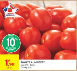 Intermarché Contact TOMATE ALLONGÉE offre