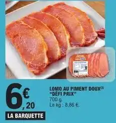 E.Leclerc Express Lomo au piment doux offre