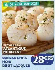 E.Leclerc Préparation noix de st jacques offre
