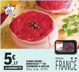 E.Leclerc Express Viande bovine: rumsteack offre