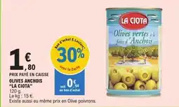 E.Leclerc E.leclerc - olives vertes offre