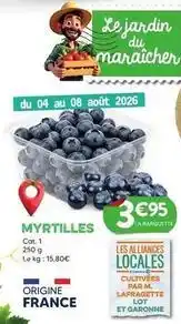 E.Leclerc Cat - myrtilles offre