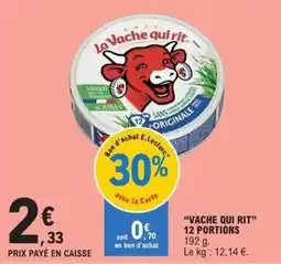 E.Leclerc Jura - vache qui rit 12 portions offre