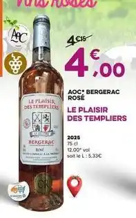 E.Leclerc Aoc - aoc bergerac rose offre