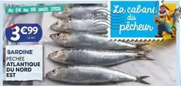 E.Leclerc Sardine pêche atlantique du nord est offre
