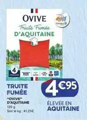 E.Leclerc Ovive - truite fumee d'aquitaine offre