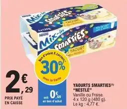 E.Leclerc Nestlé - yaourts smarties offre