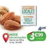 E.Leclerc Noix decortiquees offre