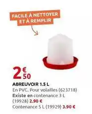 Rural Master Facile - abreuvoir offre