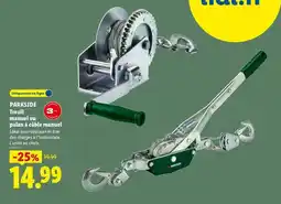 Lidl Parkside - parla de cible manual offre