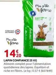 Rural Master Complet - lapin confiance offre